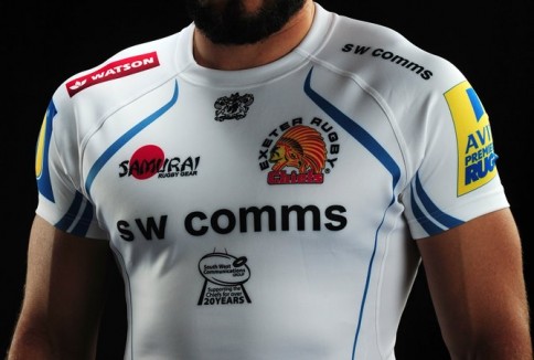 exeter rugby jersey