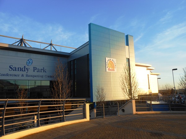 Sandy Park front Lge